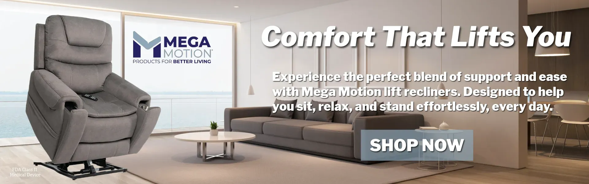 Mega Motion Lift Chairs